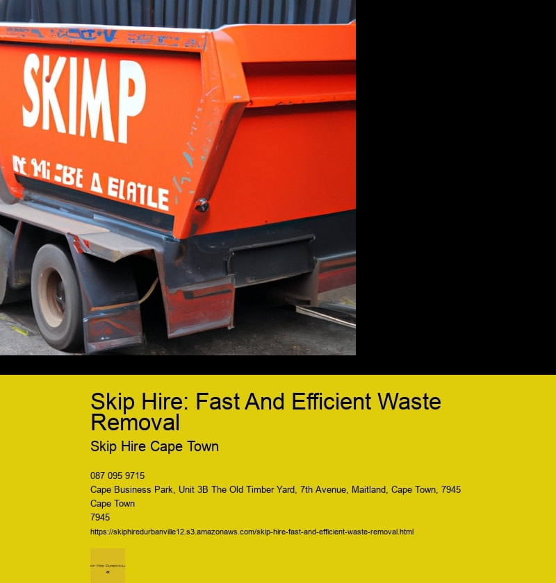 Skip Hire: Fast And Efficient Waste Removal